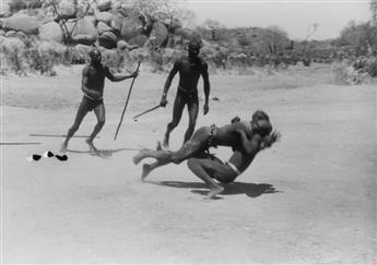 GEORGE RODGER (1908-1995) A pair of images depicting the Kau-Nyaro Bracelet Fight.